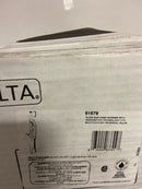 Delta 51579 1.75 GPM Single Function Hand Shower Package with H2Okinetic Technology - Includes Slide Bar and Hose - Chrome