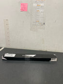 Alno A717-18-SN Moderne 18" Center to Center Solid Brass Flat Bar Large Cabinet Handle / Drawer Pull - Satin Nickel