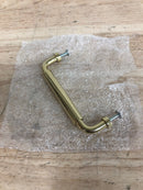 Baldwin 4400003BIN Hollywood Hills 4 Inch Center to Center Handle Cabinet Pull from the Estate Collection - Polished Brass