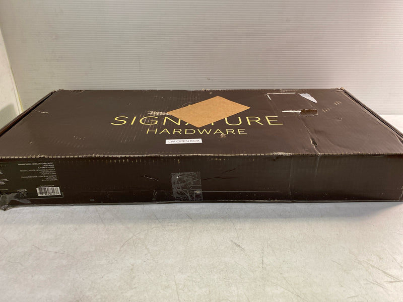 Signature Hardware 481708 Finnian 1.75 GPM Pull-Down Kitchen Faucet - Aged Brass