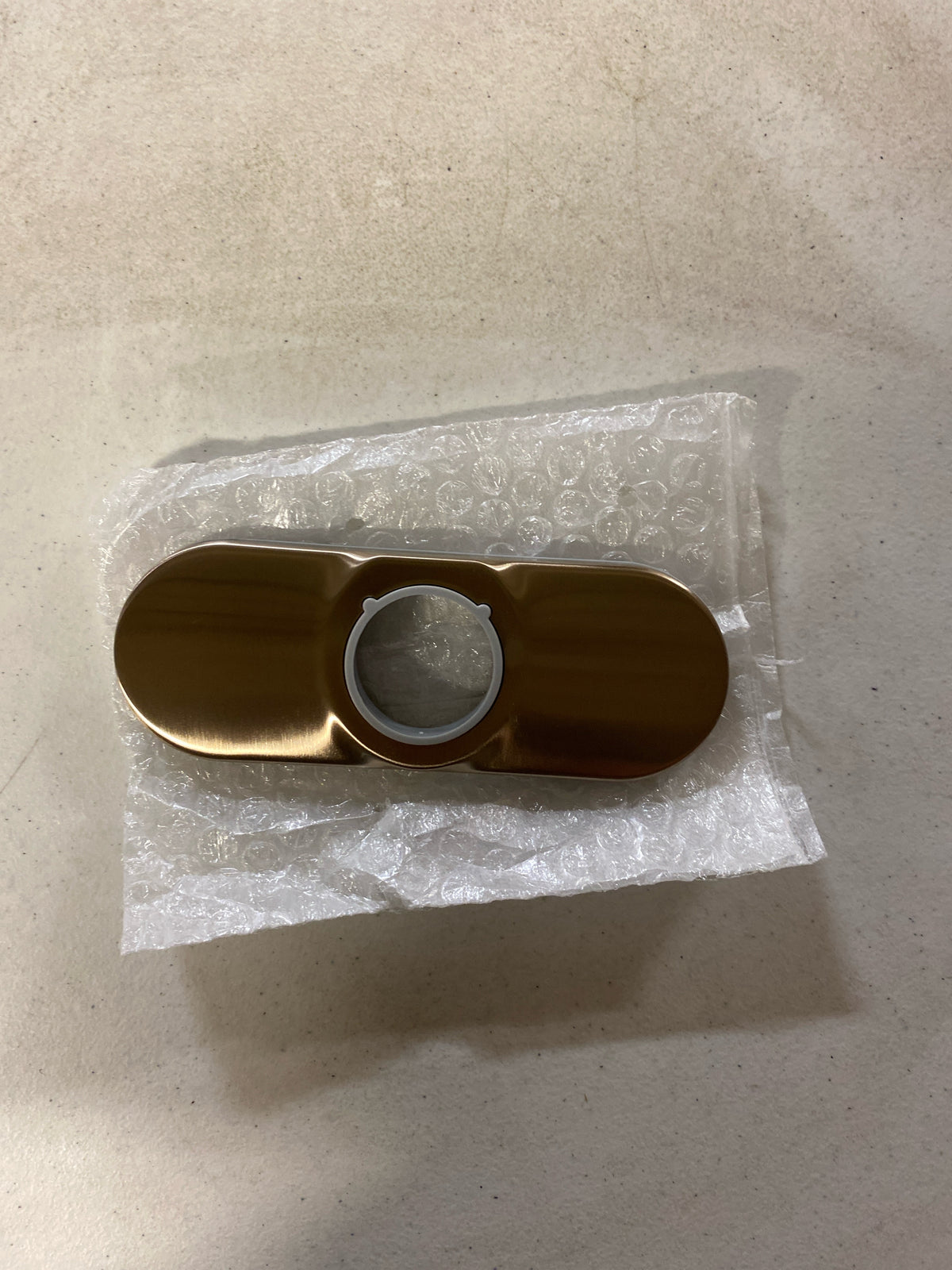 Delta RP101690CZ Arvo Three Hole Escutcheon - Champagne Bronze