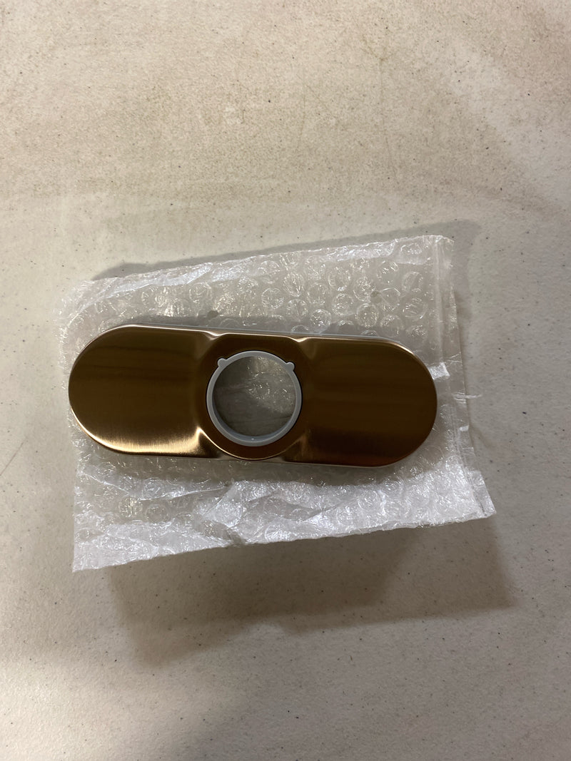 Delta RP101690CZ Arvo Three Hole Escutcheon - Champagne Bronze