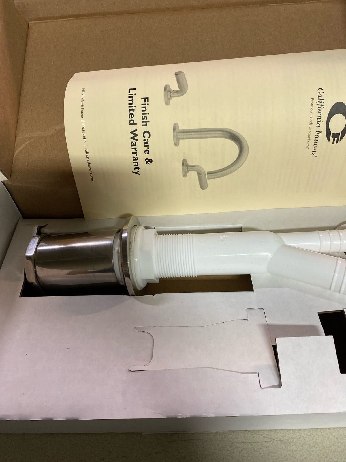California Faucets 9600-K30-BNU Descanso Brass Air Gap - Burnished Nickel