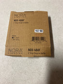 Nora NOX-4BAFB 4" Onyx Trim Inserts for NOXTW-431 or NOXAC-431 (Black Baffle)