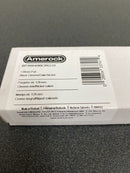 Amerock BP36649BCRG10 London 5-1/16 in. (128 mm) Center-to-Center Black Chrome/Satin Nickel Drawer Pull