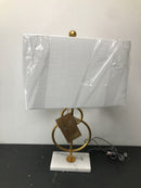 JONATHAN Y Lighting JYL1096A Haines 26" Tall LED Table Lamp - Gold Leaf