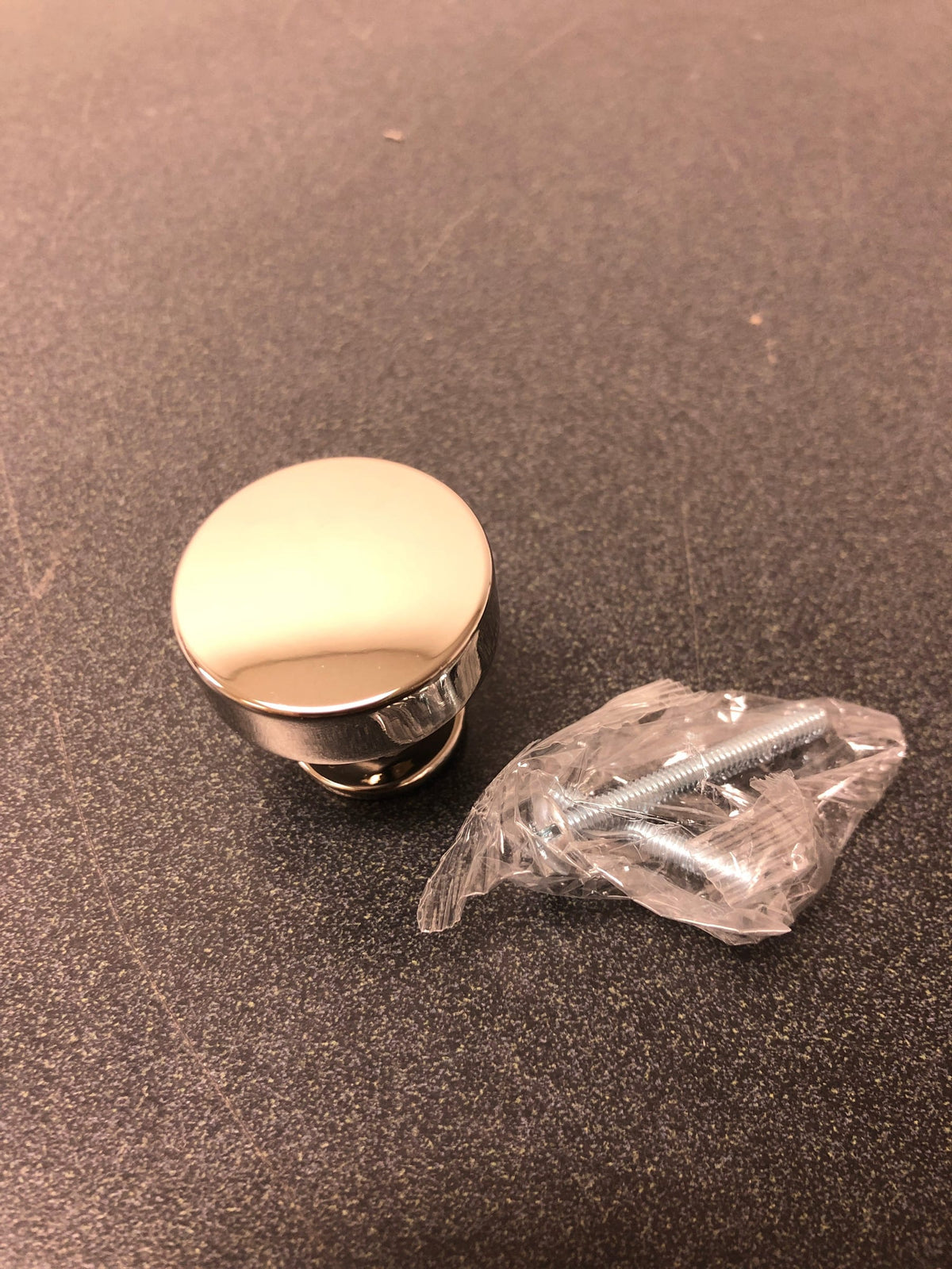 Amerock BP37102PN Everett 1-5/16 Inch Mushroom Cabinet Knob - Polished Nickel