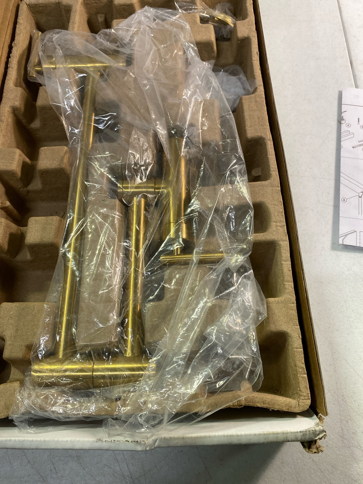 Kohler 35745-2MB Wall Mount Pot Filler in Vibrant Brushed Moderne Brass