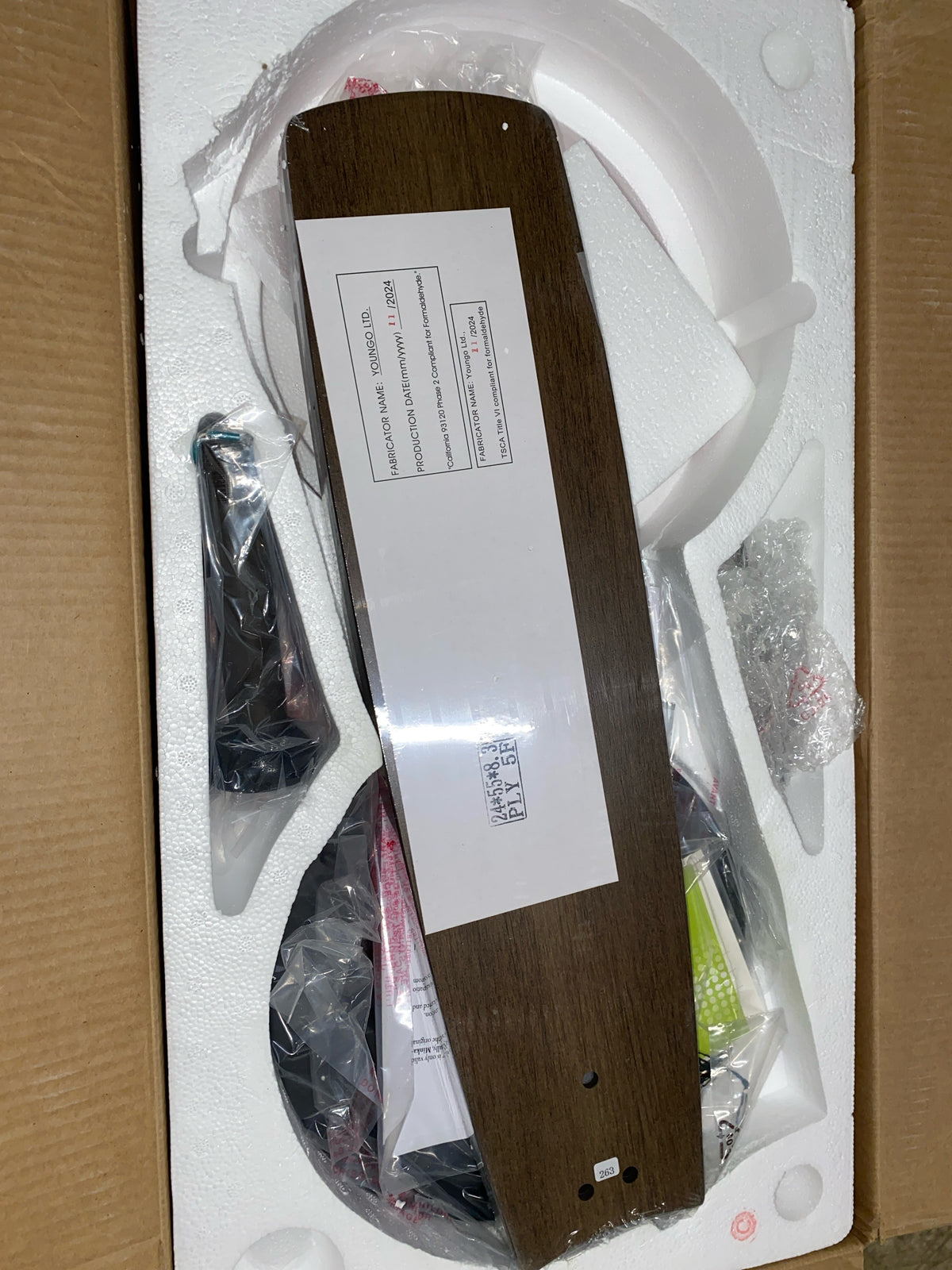 Minka-Aire F534L-ORB Lun-Aire LED 54" Ceiling Fan, Oil Rubbed Bronze