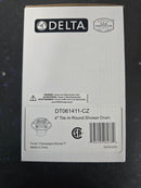 Delta DT061411-CZ 4" Tile-In Round Shower Drain - Champagne Bronze
