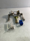 Emtek 510LUUS15 Luzern Solid Brass Passage Lever Set - Satin Nickel