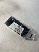 Emtek 220304US19 Modern Rectangular 4 Inch Tall Rectangular Flush Door Pull - Flat Black