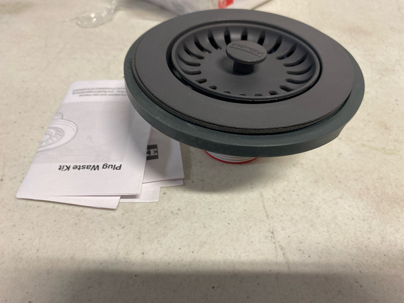 Franke 900-SLG Colorline Sink Strainer Flange In Slate Grey Finish