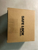 Kwikset SL3000LY-15 Layton Privacy Door Lever Set with Round Rose from the Safe Lock Collection - Satin Nickel