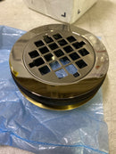 Kohler K-9132-SN 4-3/8" Round Shower Drain - Polished Nickel