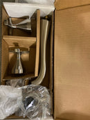 Delta Faucet Stryke Wall Mount Bathroom Faucet Brushed Nickel, Wall Mount Faucet, Wall Faucets Bathroom Sink, Brushed Nickel Bathroom Faucet, Lumicoat Stainless T35766LF-SS-PR-WL (Valve Not Included)