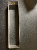 Baldwin 0052324 Package Sized Letter Box Sleeve - Satin Stainless Steel