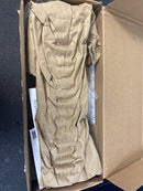 Emtek E4817US19 Single Cylinder Solid Brass Electronic Keypad Handleset with Apollo Exterior Grip from the Brass Modern Collection - Flat Black