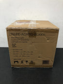 Ove Decors 15LPE-AGN110-BLKKY Agnes Single Light 10-1/32" Wide Cage LED Mini Pendant - Black / Brushed Nickel