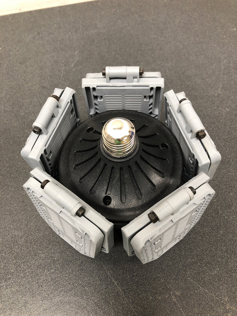 Beyond bright BEBRNOV-PD27 60-Watt Ultra Bright LED Light Bulb 6500K with 10 Adjustable Light Panels