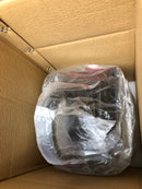 The Great Outdoors 72591-143C Miner's Loft Single Light 14-3/4" Tall Outdoor Wall Sconce with Square Glass Shade - Oil Rubbed Bronze / Gold