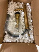 Signature Hardware SHWSCLE107LBG Lexia 1.2 GPM Vessel Single Hole Bathroom Faucet with Pop-Up Drain Assembly - Brushed Gold