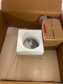 Capital Lighting 340614PW Destin Urban/Industrial Soft White Ceramic and Jute Teardrop Pendant, 1-Light 60 Watt, 19" H x 12" W, Dark Pewter