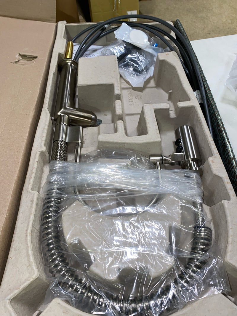 Brizo Odin: Semi-Professional Kitchen Faucet - Less Handle - 63375LF-SSLHP