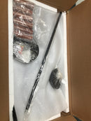 Siljoy SHLP-JH010-6T 34 in. 6-Light Modern Chandelier Black Candlestick Farmhouse Chandelier Kitchen Island Pendant Lighting