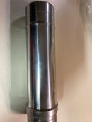 DuraVent FSVL1203 DuraVent FSVL1203 3" Inner Diameter - FasNSeal AL29-4C Special Gas Vent Pipe - Single Wall - 12" Pipe Length