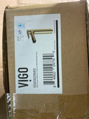Vigo VG03026MG Amada 1.2 GPM Vessel Single Hole Bathroom Faucet - Matte Gold