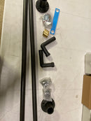 Rohl ACKIT7383NX-TCB Arcana Floor Mounted Tub Filler with Built-In Diverter - Includes Hand Shower - Tuscan Brass (Living Finish)