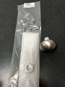 Nostalgic Warehouse 733153 New York Solid Brass Single Dummy Door Knob - Satin Nickel