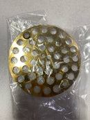 Signature Hardware SH601BG FundamentALL 4-1/2" Round Screw-In Shower Drain Cover - Brushed Gold
