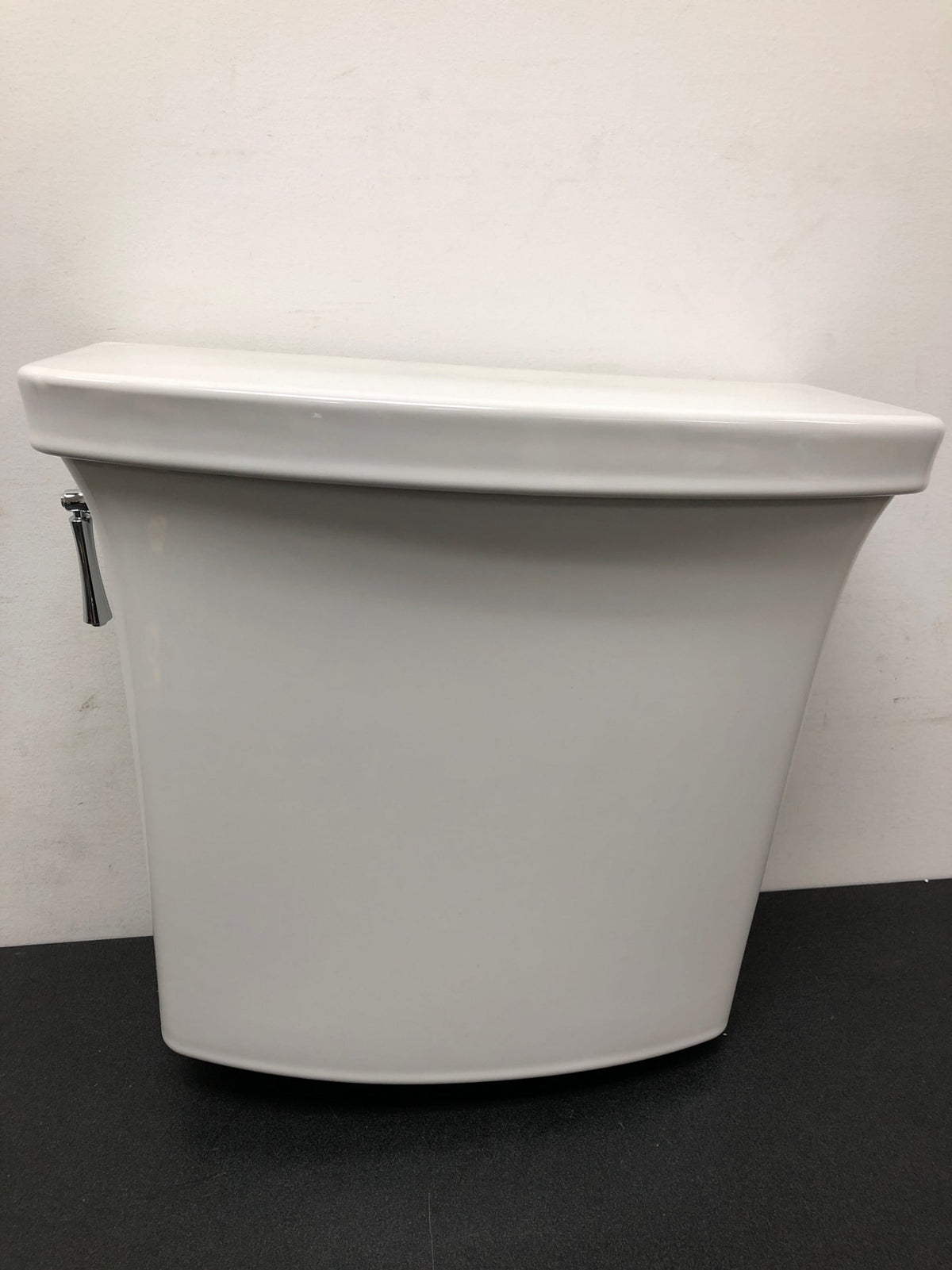 Kohler K-4143-0 Corbelle 1.28 GPF Toilet Tank Only with AquaPiston Flushing and Left-Hand Trip Lever - White