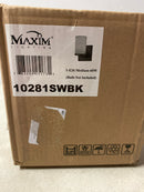 Maxim 10281SWBK Lateral 8" Tall Wall Sconce - Black