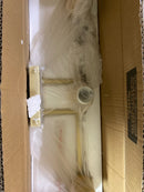 Elegant Lighting LD7310W23BRA Kacey 3 Light 8" Tall Bathroom Sconce - Brass / Clear