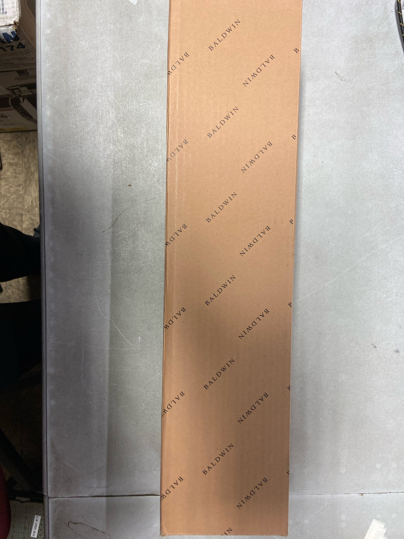 Baldwin 85386190LFD Left Handed Soho Sectional Full Dummy Handleset - Satin Black