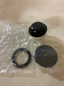 Signature Hardware SH622MB Pop-Up Drain with Overflow Cover for Alcove Tub - Matte Black