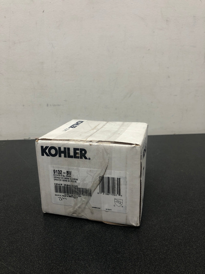 Kohler K-9132-BV 4-3/8" Round Shower Drain - Brushed Bronze