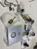 Delta T27T899-PR Pivotal 2-Handle Wall-Mount Valve Trim Kit with 3-Setting Int. Diverter in Lumicoat Chrome (Valve Not Included)