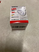 Satco Lighting S9280 Single 3 Watt MR11 Bi Pin LED Bulb - 1,200 Lumens and 3000K - Clear