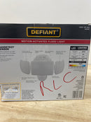 Defiant 17000051 MaxDetect 240° White Motion Sensor Wired Outdoor Exterior 3-Head Motion Activated LED Security Flood Light 3000 Lumens