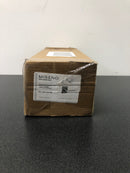 Miseno MH-1CLF-SB California Passage Door Lever Set with Rectangle Rose - Satin Brass