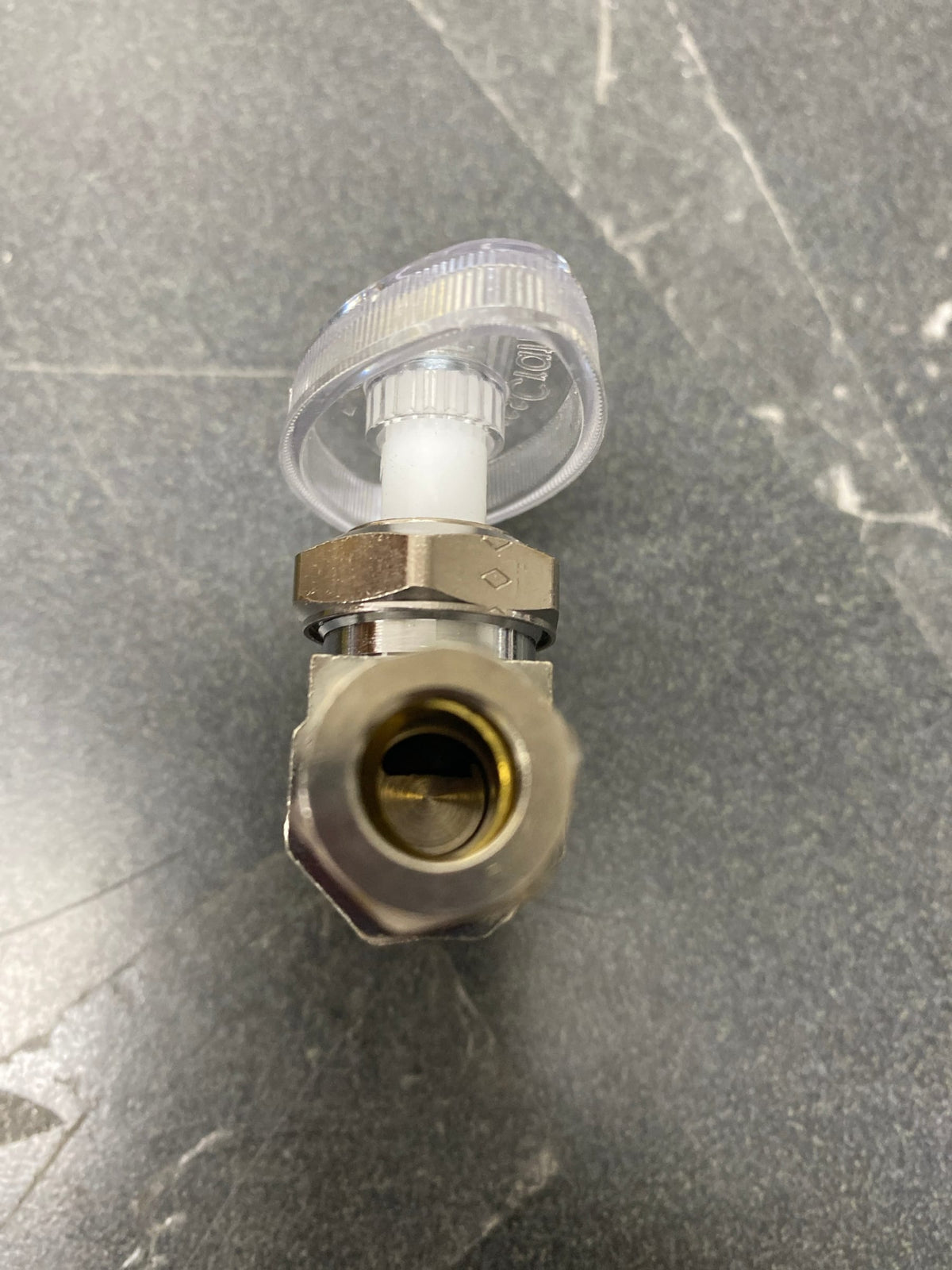 Brasscraft PR14X C1 1/2 in. CPVC Inlet x 3/8 in. Compression Outlet Multi-Turn Straight Valve