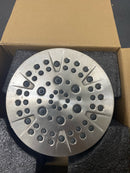 Delta 52535-SS 5-Spray Patterns 1.75 GPM 6 in. Wall Mount Fixed Shower Head in Stainless