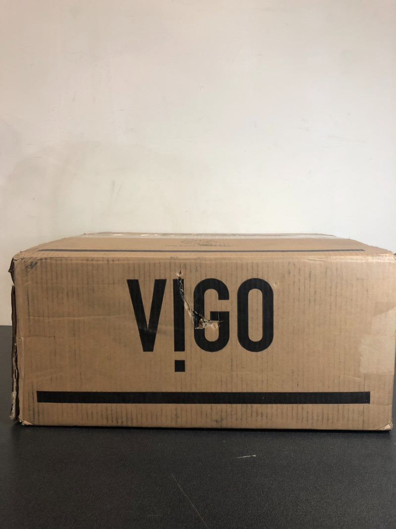 Vigo 16-1/2" Glass Bathroom Vessel Sink