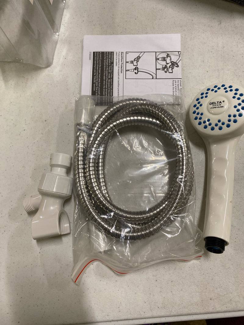 Delta White 7 settings Showerhead 1.75 gpm