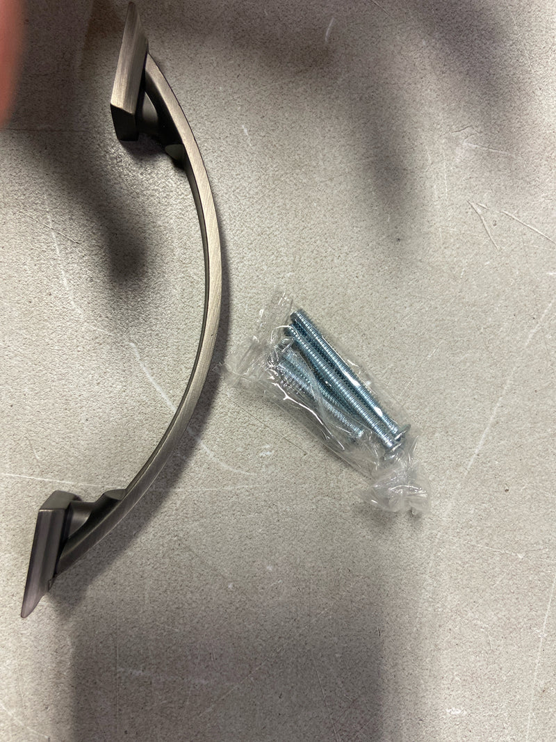 Amerock BP29355AS Candler 3-3/4 Inch Center to Center Handle Cabinet Pull - Antique Silver