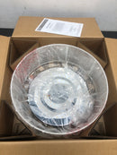 Home decorators collection LED-1138 Flenniken 15 in. Integrated LED Chrome and Crystal Flush Mount Ceiling Light Fixture